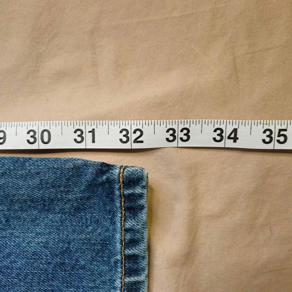 Harley Davidson Jeans Mens Size 36x32‎ Blue Denim Biker Motorcycle Casual